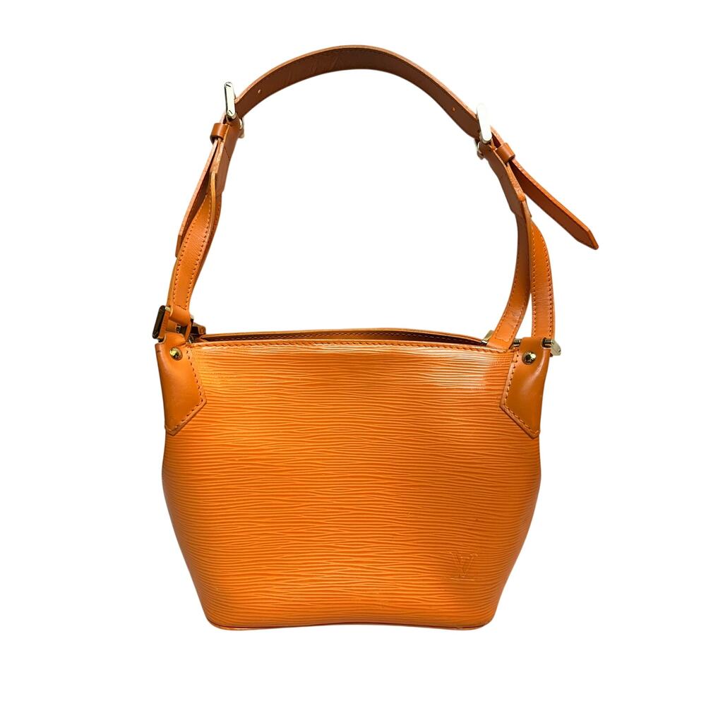 Louis Vuitton Epi Leather Mandala Shoulder Bag Orange Vintage Y2K